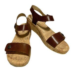 Alegria By PG Lite Brown Marta Sandals Women’s Size 41